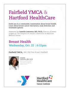 CI Breast Health Community Flyer Fairfield YMCA