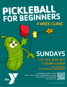 Green and White Pickleball Tournament Announcement Instagram Post