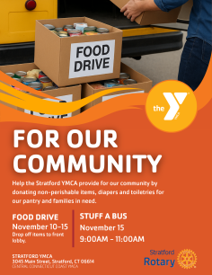 STF Stuff a bus and food drive