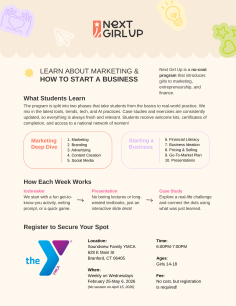 YMCA Next Girl Up Flyer 5