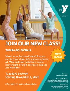 Zumba Chair New Class Fall 2025