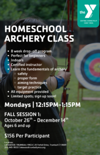 Fall 2026 Homeschool Archery Class 11 x 17 in