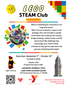 Fall 2026 Lego STEAM Club