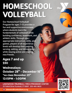 Homeschool Volleyball Fall 2 Flyer